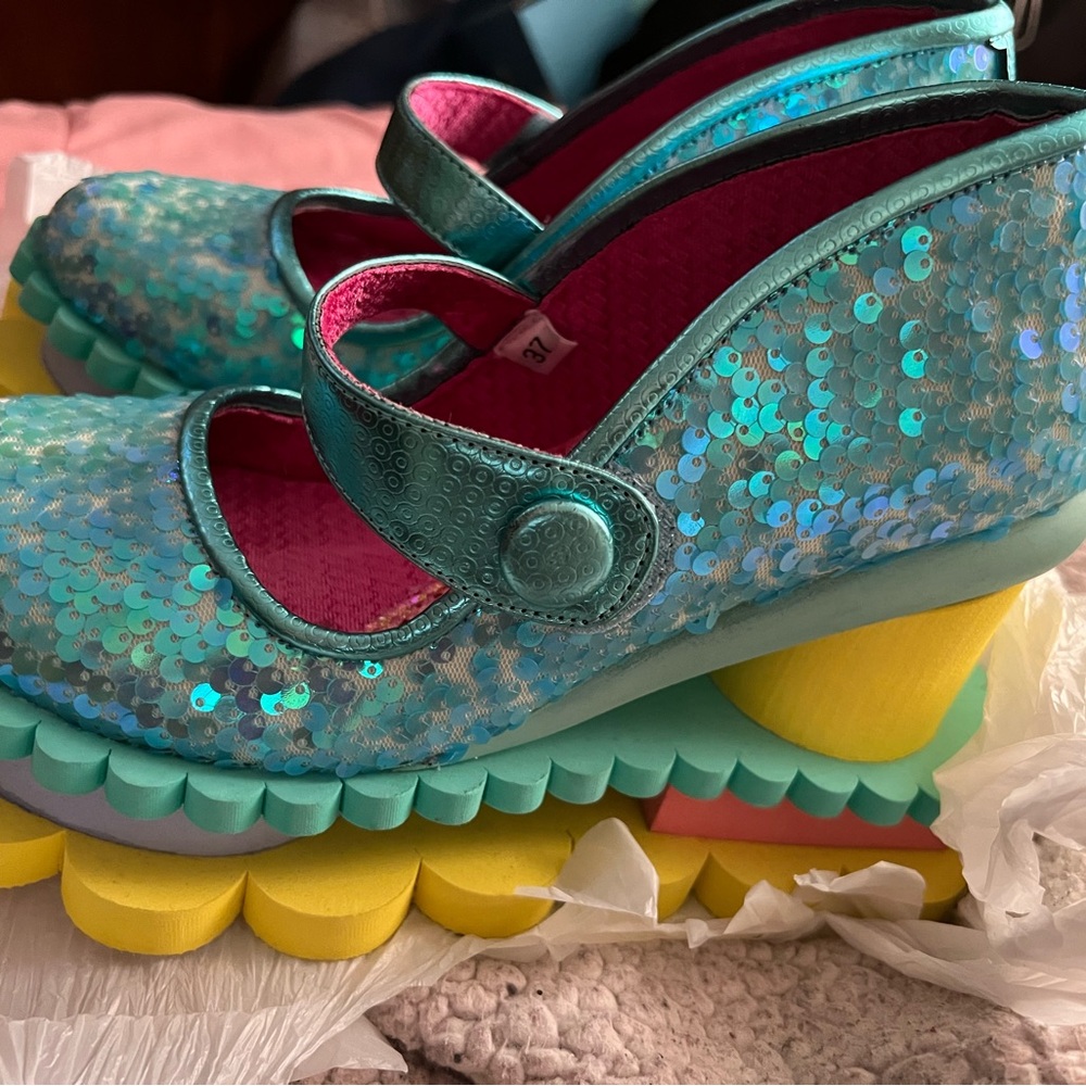 Irregular Choice Sequin Heels, Like New